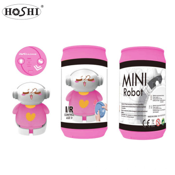 HOSHI 2019 IR remote coke Mini Can Robot Promotion toys Christmas gift